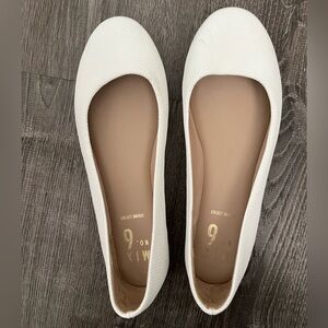 Mix No. 6 Women's White Flats